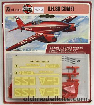 Airfix 1/72 DH88 Comet (DH-88) - Blister Pack, 01013-9 plastic model kit